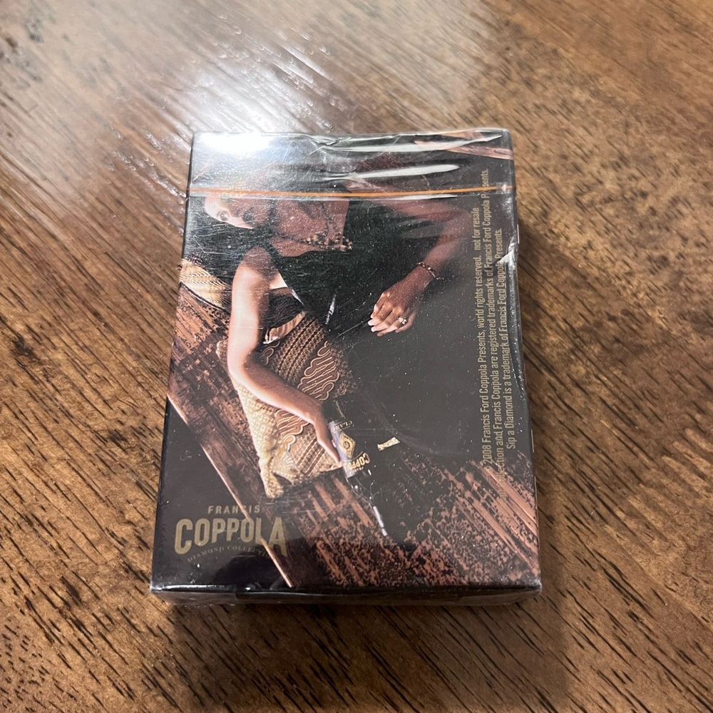 2008 Francis Ford Coppola "Diamond Collection" Playing Cards-Sealed in Plastic